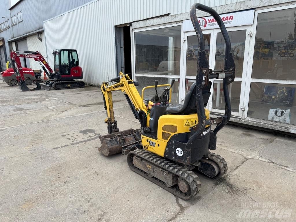 Yanmar SV08 (1C171) Minigraafmachines < 7t