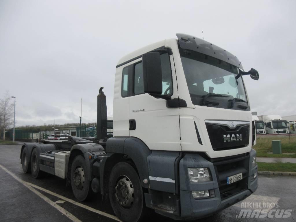 MAN TGS 32.400 Vrachtwagen met containersysteem