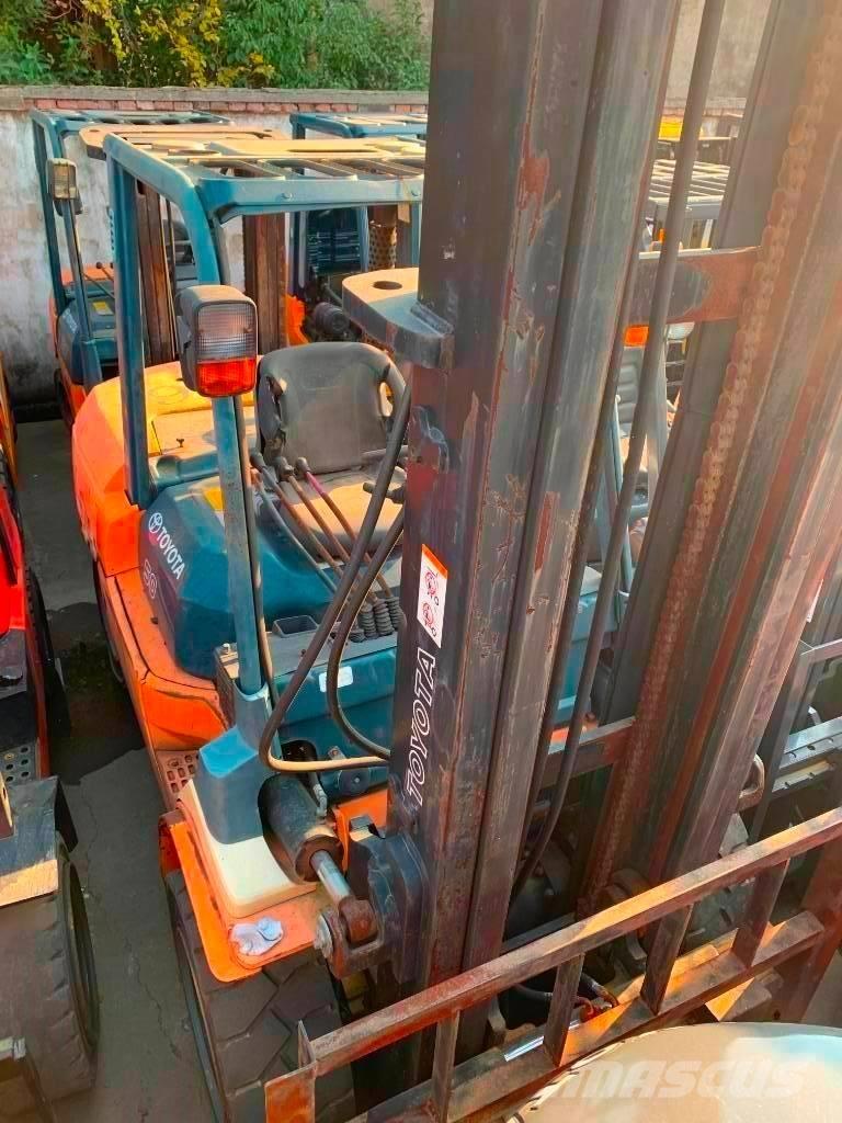 Toyota 7 FDA 50 Diesel heftrucks