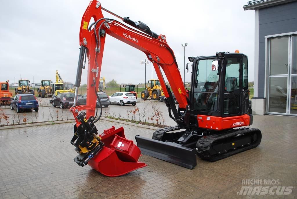 Kubota KX 060 - 6 tons Minigraafmachines < 7t