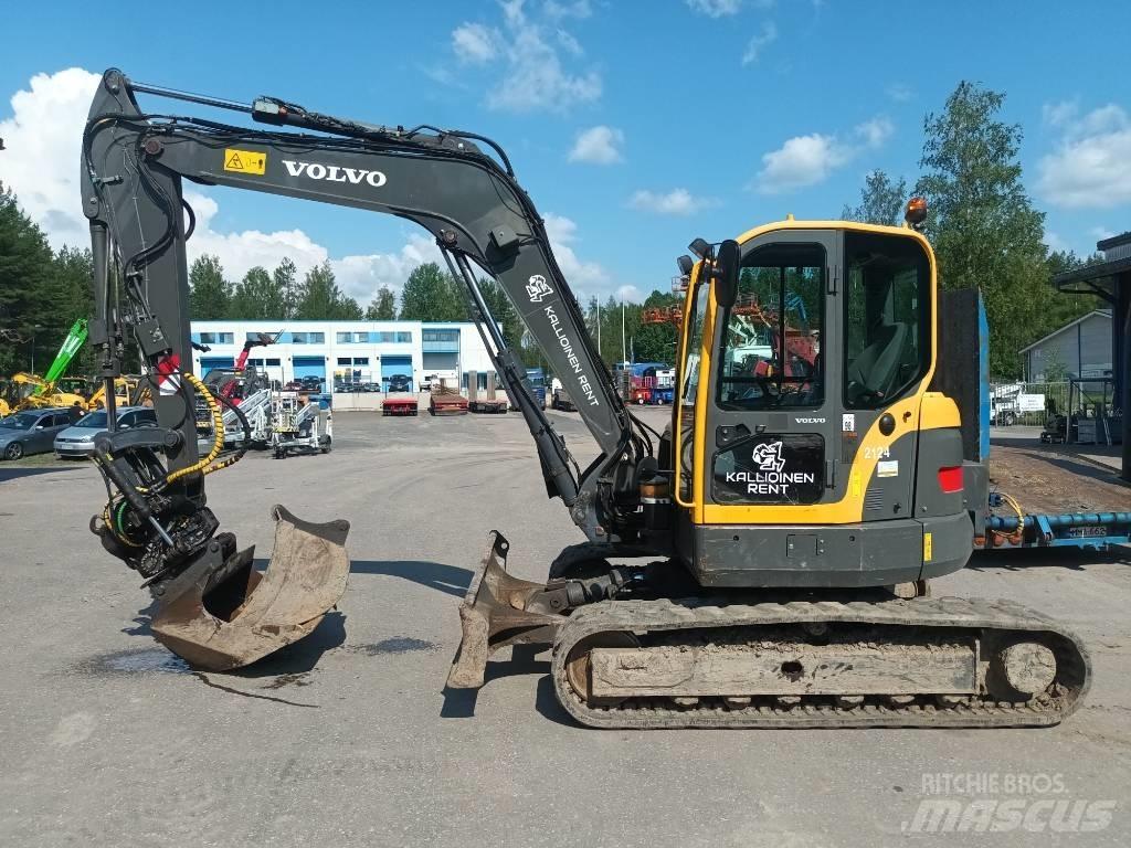 Volvo ECR 88 PLUS Midigraafmachines 7t - 12t