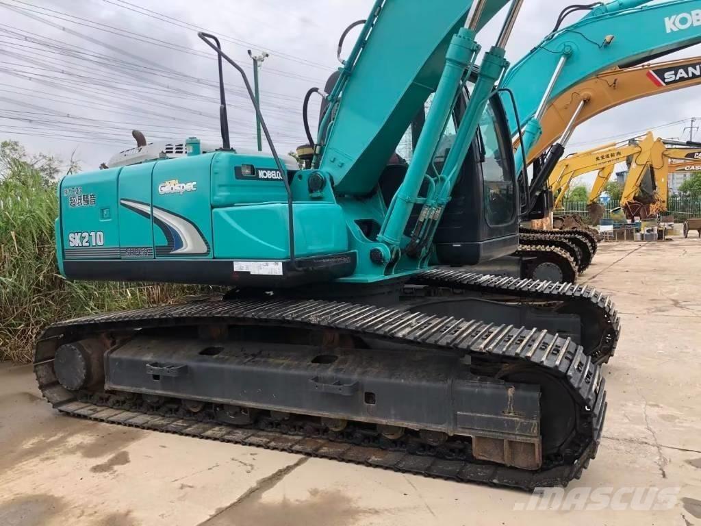 Kobelco SK 210 Rupsgraafmachines