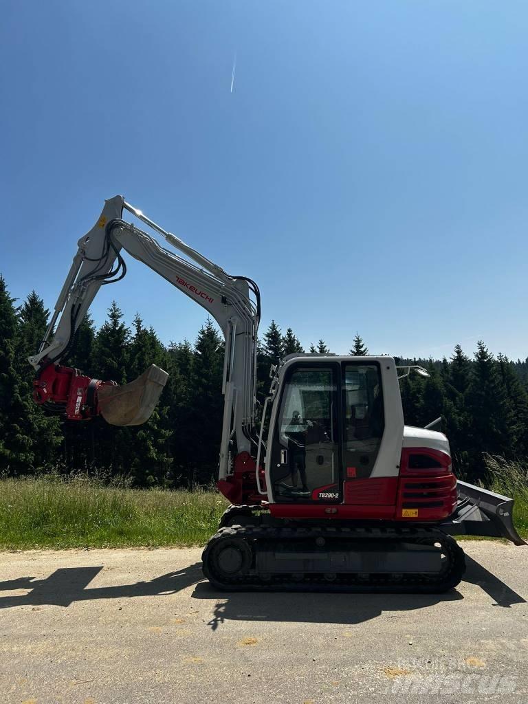 Takeuchi TB 290 Midigraafmachines 7t - 12t