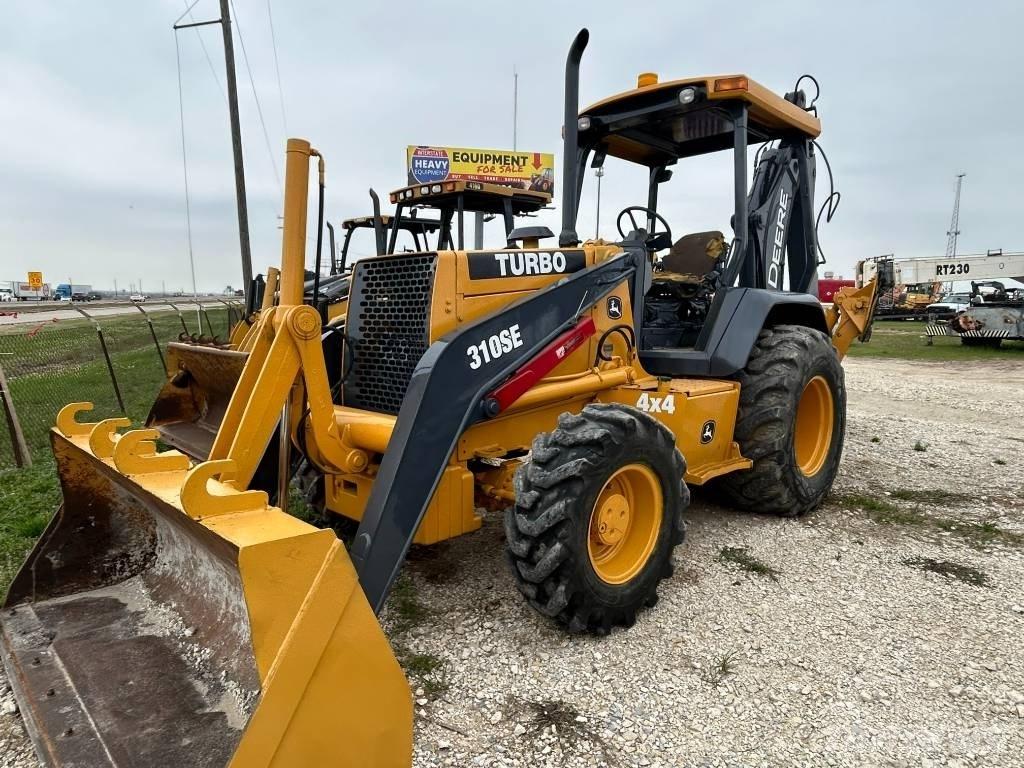 John Deere 310 SE Graaf-laadcombinaties