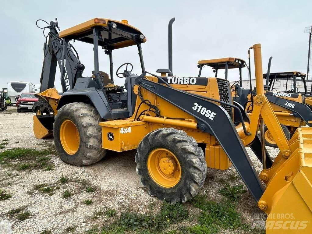 John Deere 310 SE Graaf-laadcombinaties