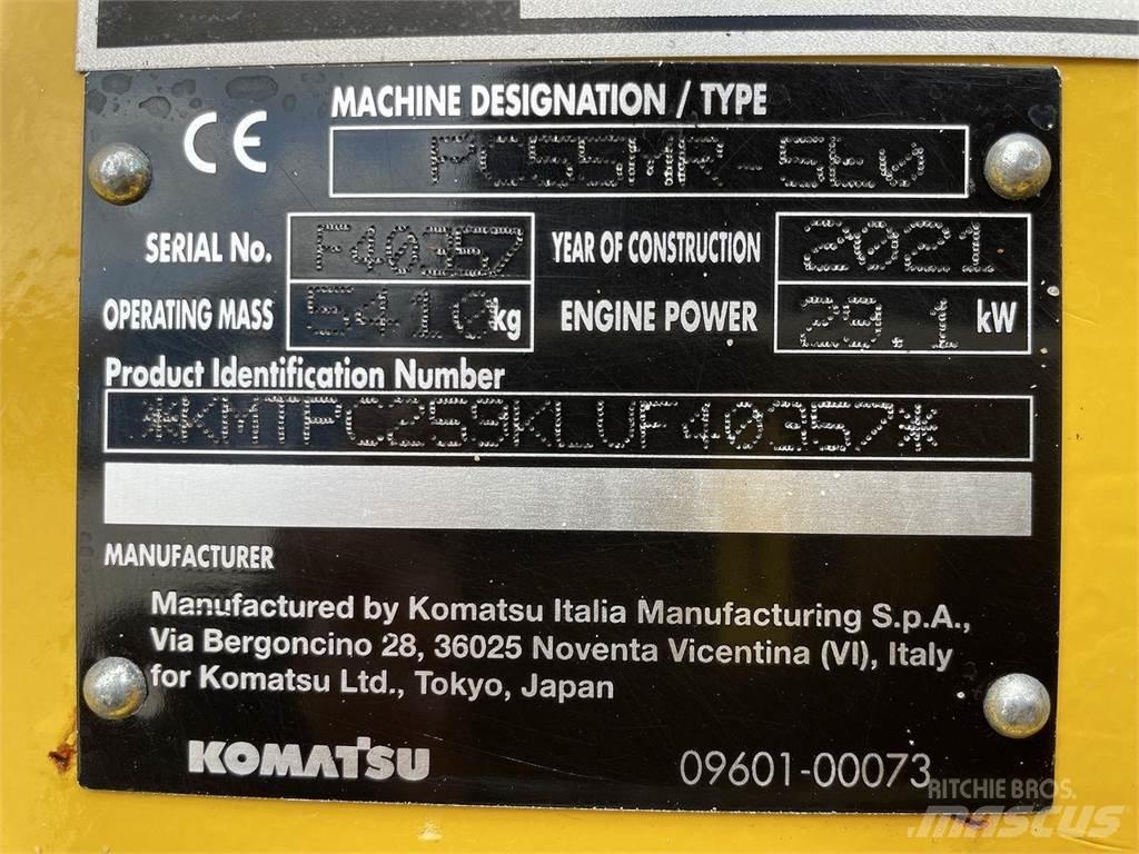 Komatsu PC55MR-5 Wielgraafmachines