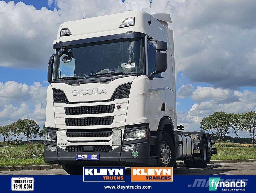 Scania R450 6x2*4 Containertrucks met kabelsysteem