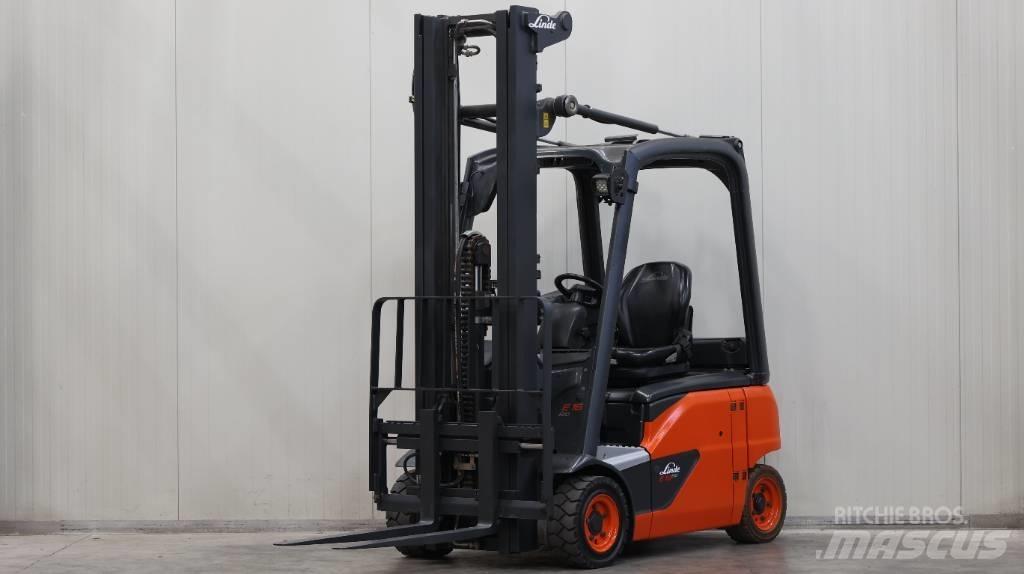 Linde E 16 P Elektrische heftrucks