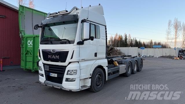 MAN TGX 35.580 Vrachtwagen met containersysteem