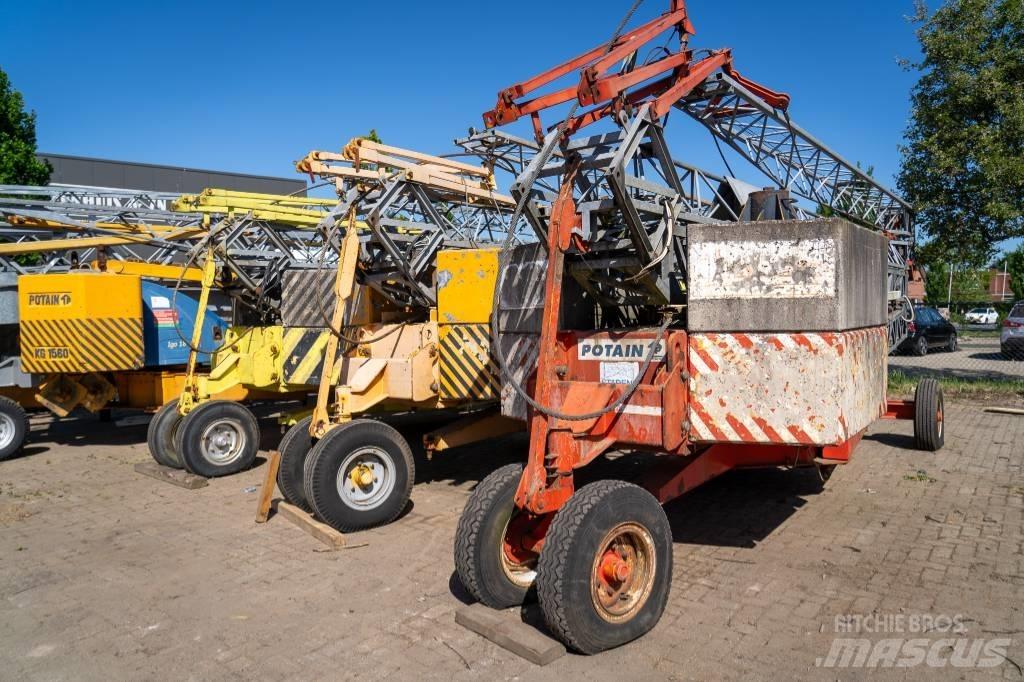 Potain GMH 519 Snelmontage kranen