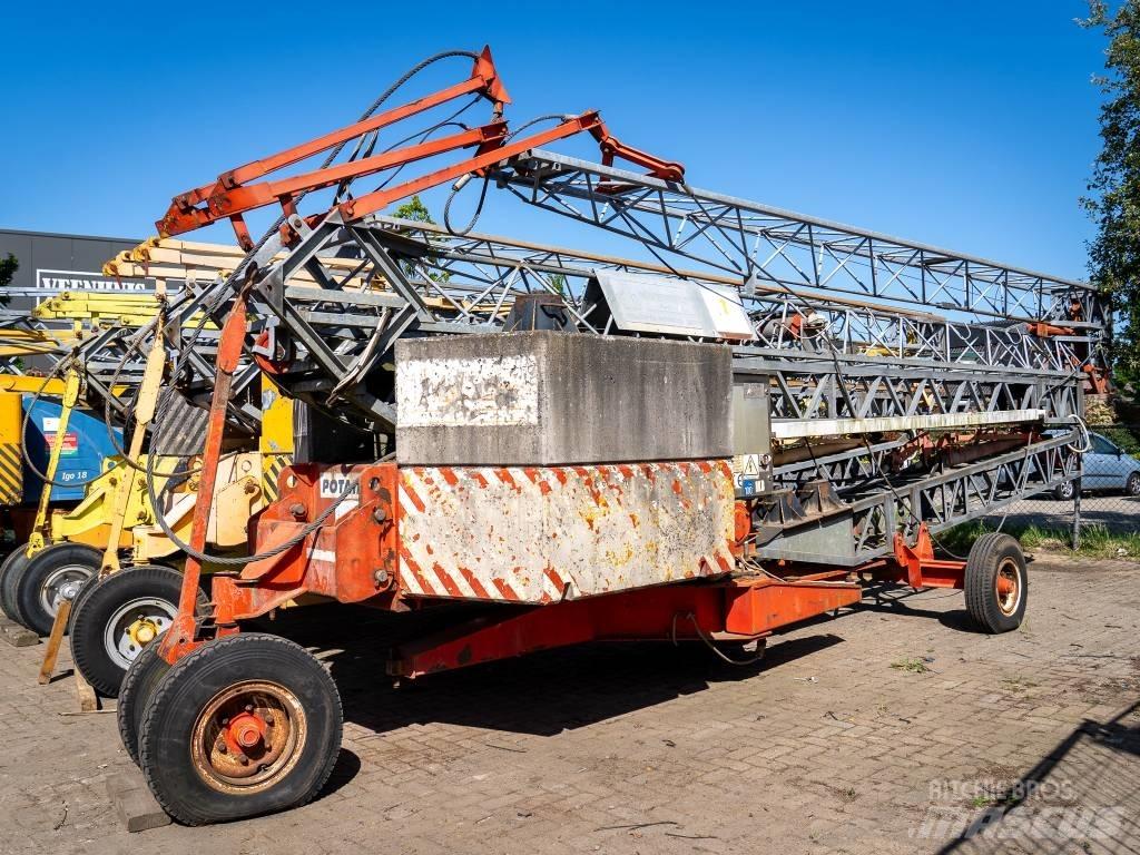 Potain GMH 519 Snelmontage kranen