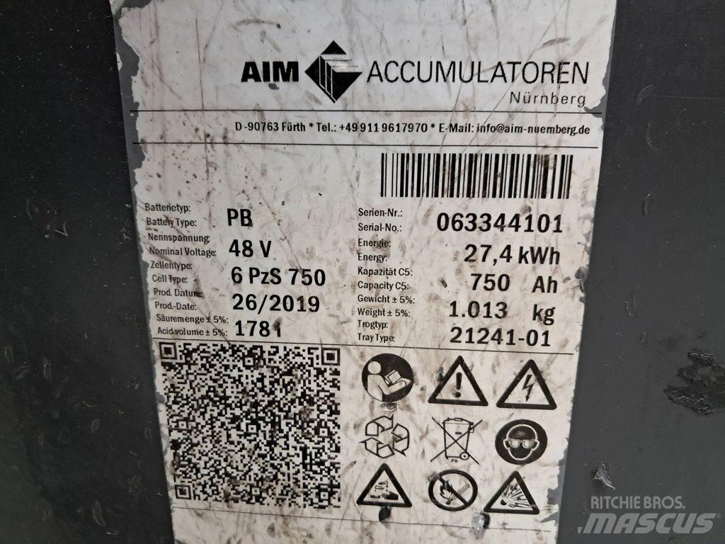 AIM 48V 750Ah Batterijen