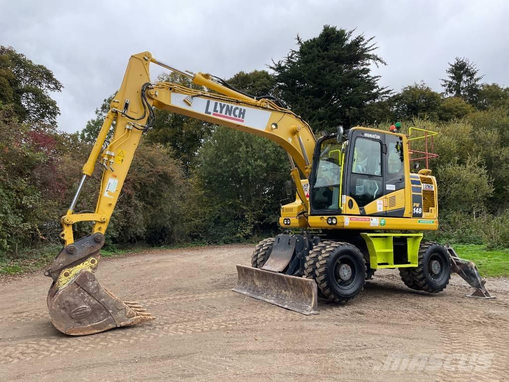 Komatsu PW 148-11 Wielgraafmachines