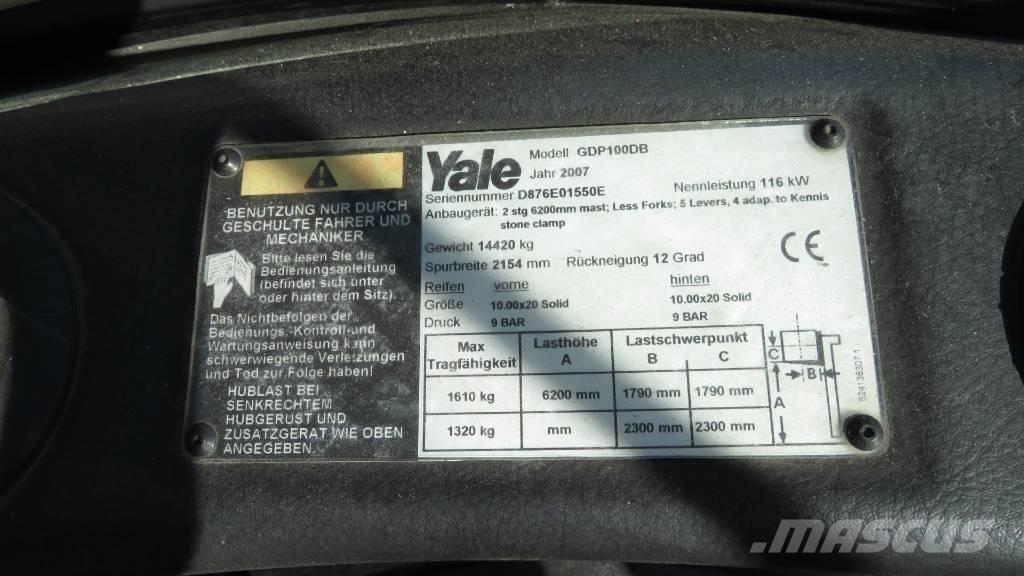 Yale GDP 100 DB Diesel heftrucks