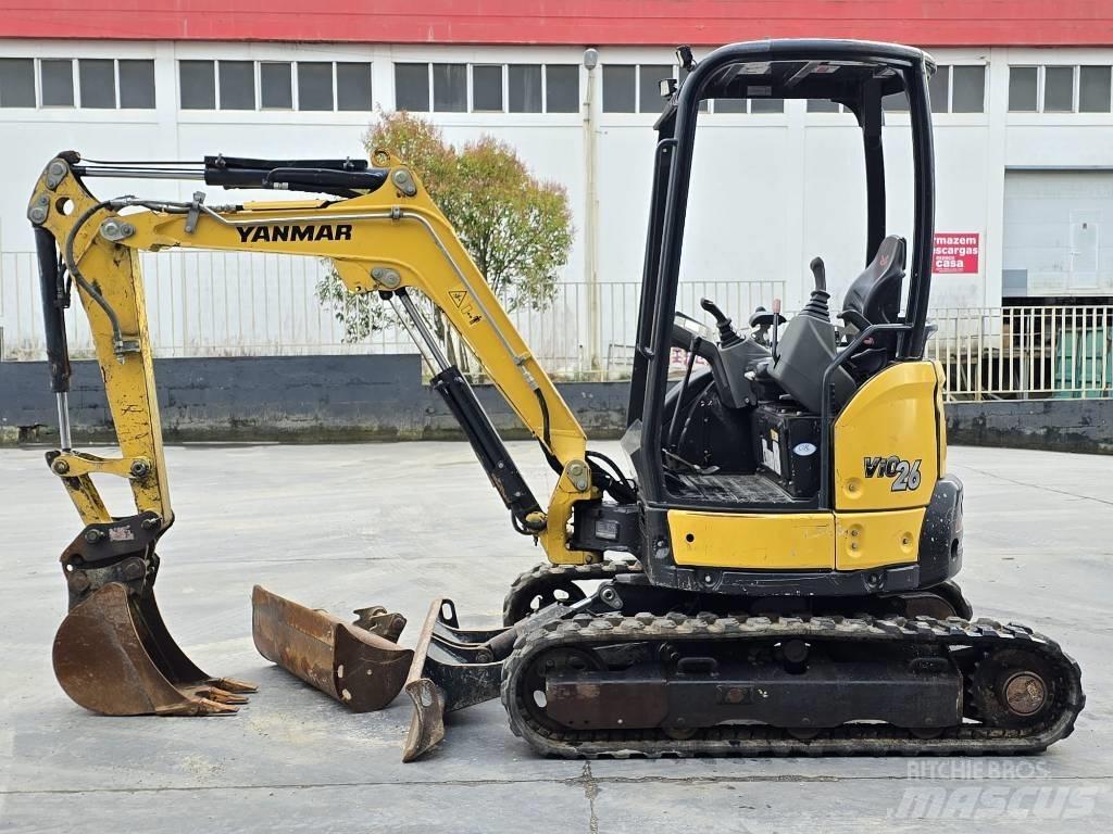 Yanmar VIO 26-6 Minigraafmachines < 7t