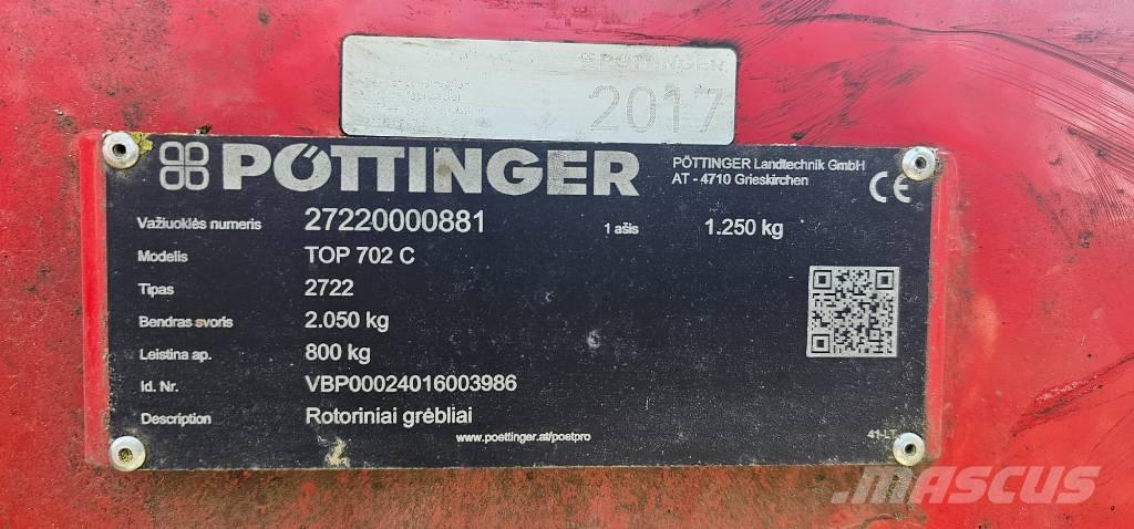 Pöttinger TOP 702C Schudders