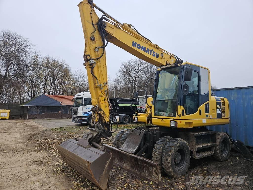 Komatsu PW 160-8 Wielgraafmachines