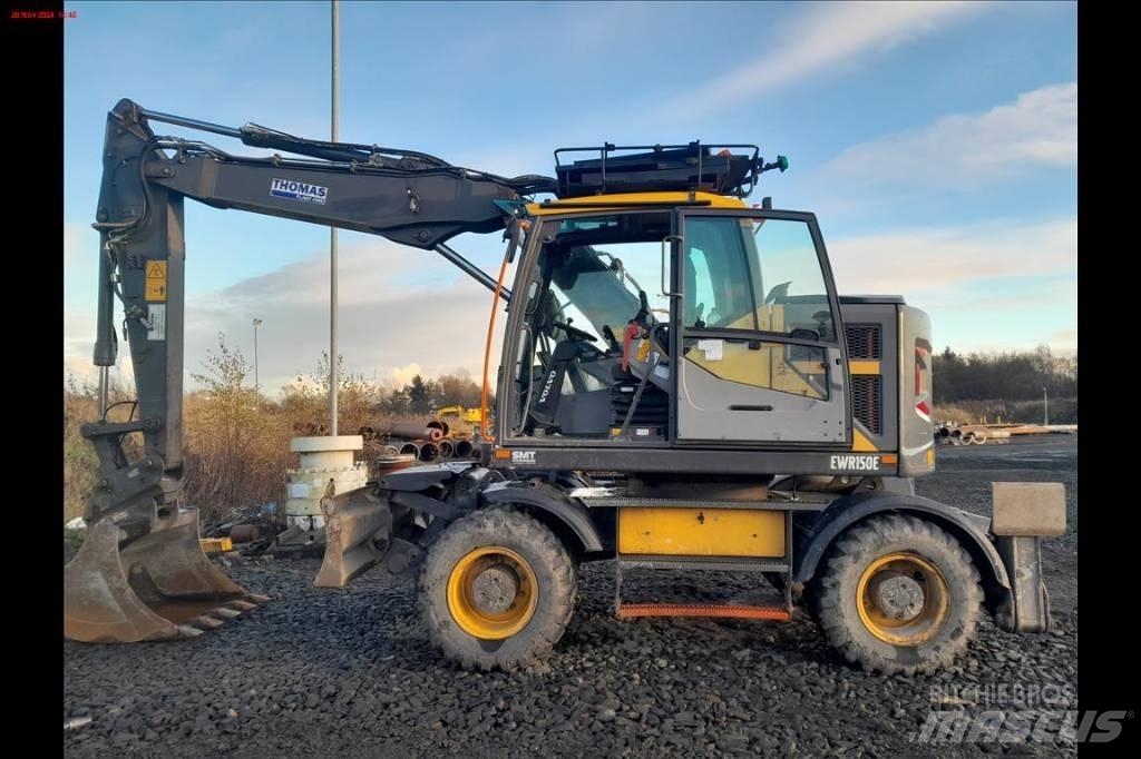 Volvo EWR 150 E Wielgraafmachines