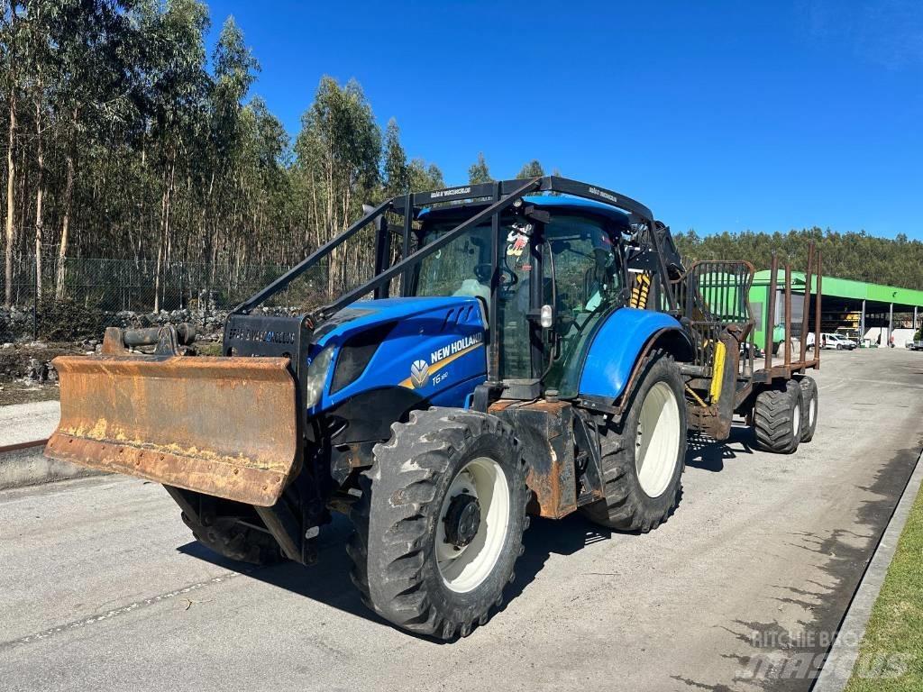 New Holland T 6.180 Uitrijwagens