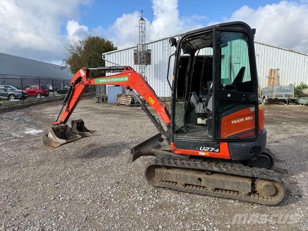 Kubota U 27-4 Minigraafmachines < 7t