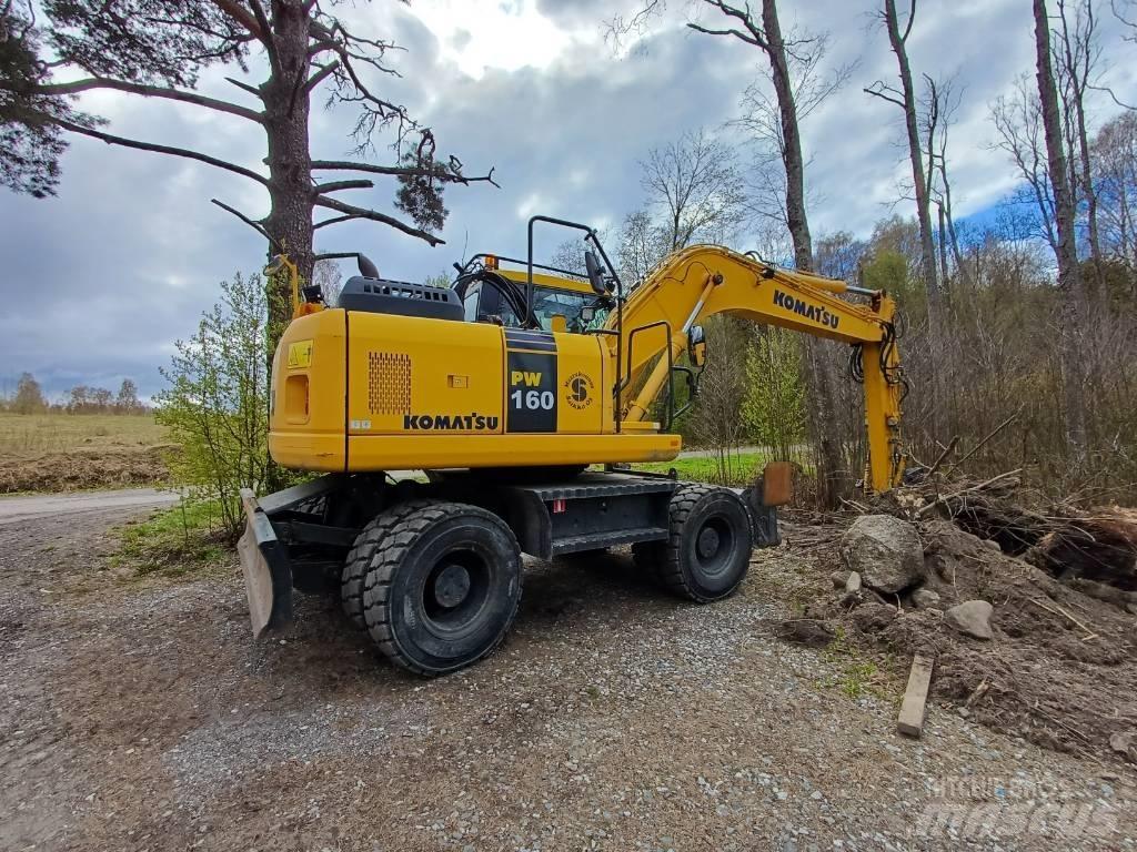 Komatsu PW 160-7E0 Wielgraafmachines