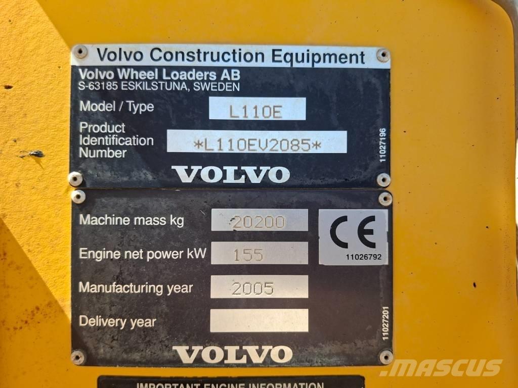 Volvo L 110 E Wielladers