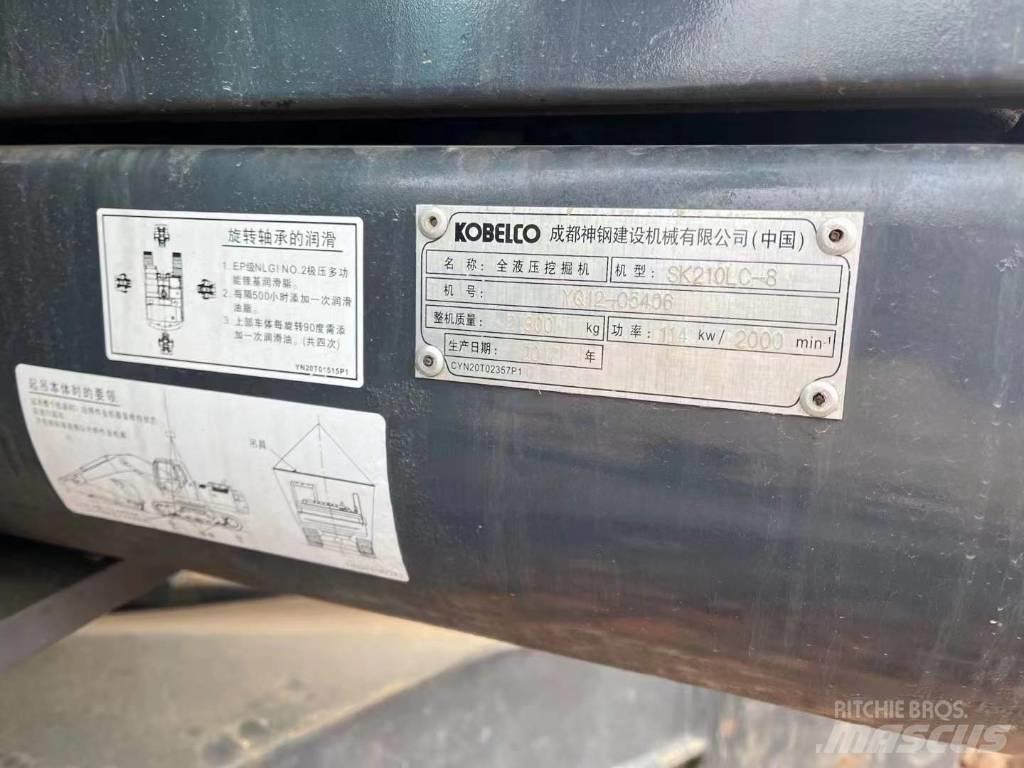 Kobelco SK210 Rupsgraafmachines