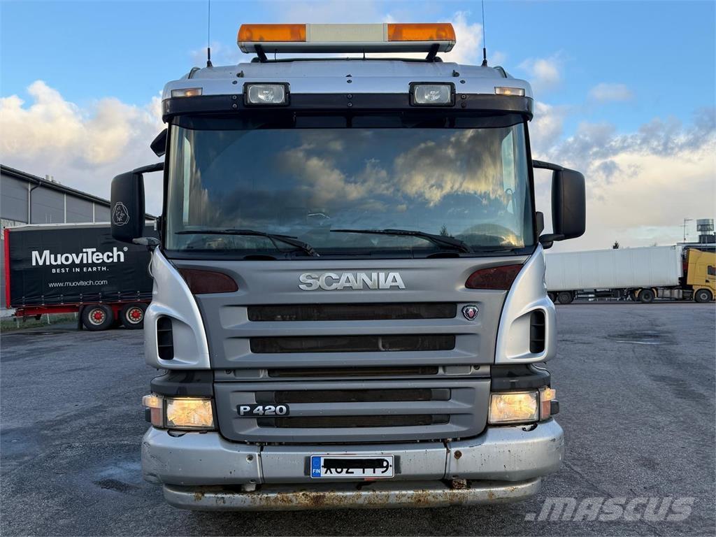 Scania P420 8x4 Betonmixers en pompen