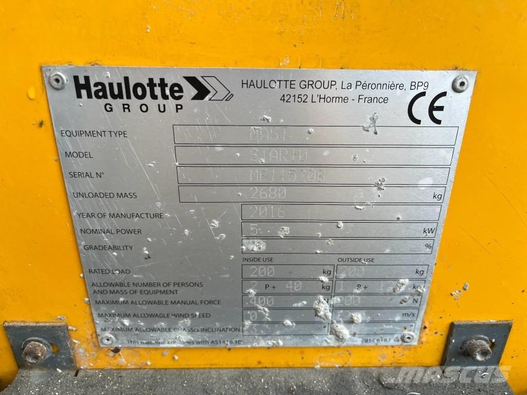 Haulotte Star 10 Personenliften en invalideliften