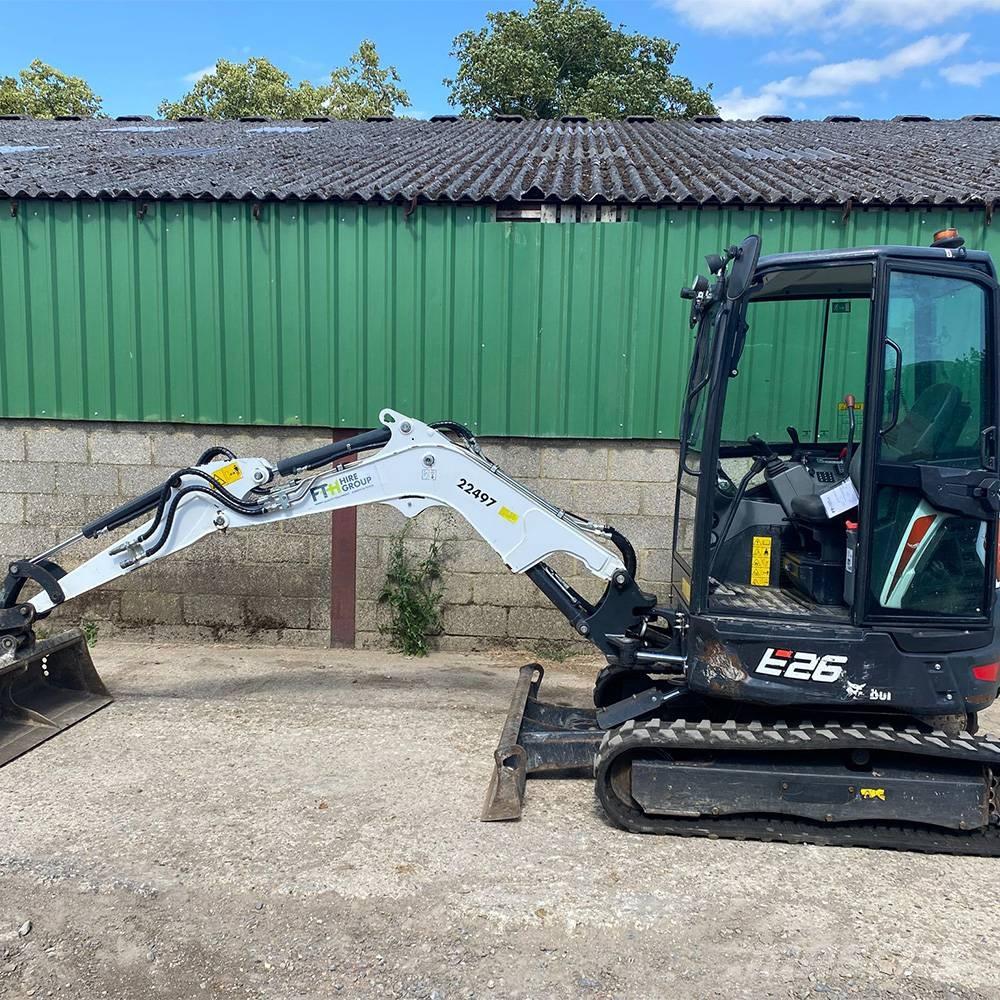 Bobcat E 26 Minigraafmachines < 7t