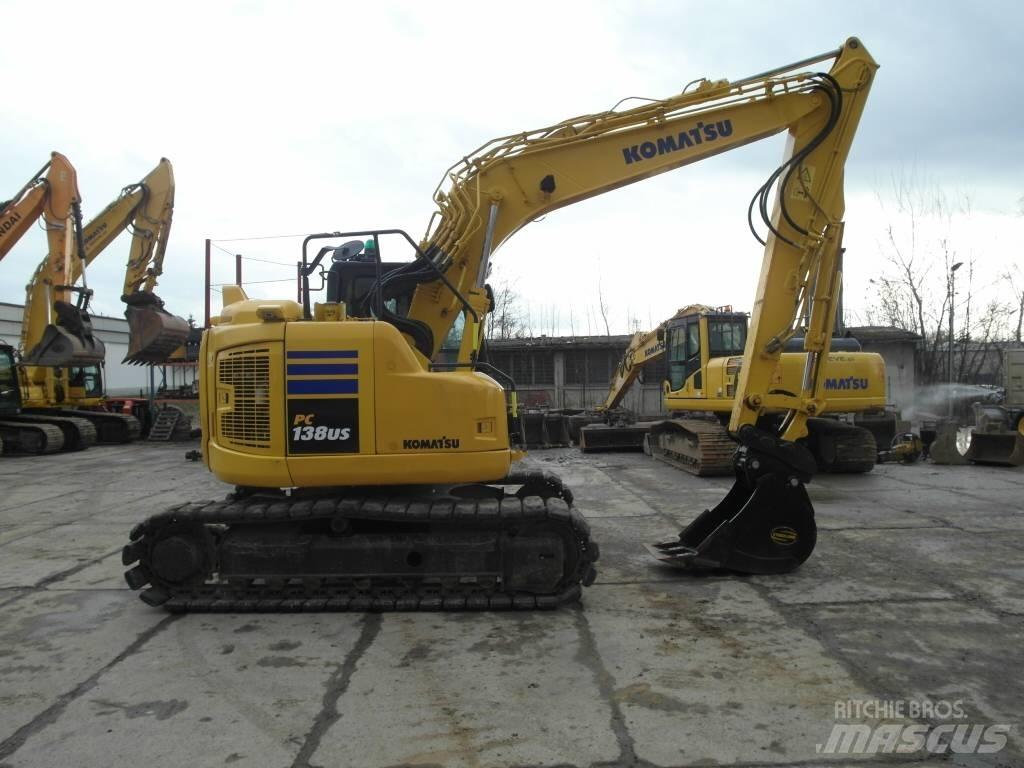 Komatsu PC 138 US-11 Rupsgraafmachines