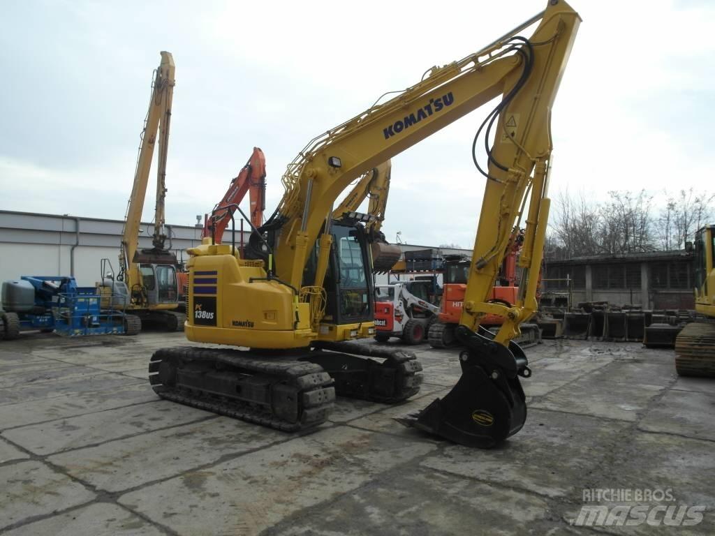 Komatsu PC 138 US-11 Rupsgraafmachines