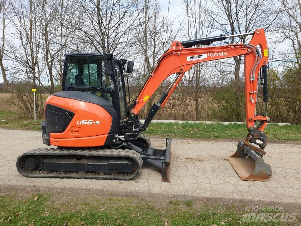Kubota U 56-5 Minigraafmachines < 7t