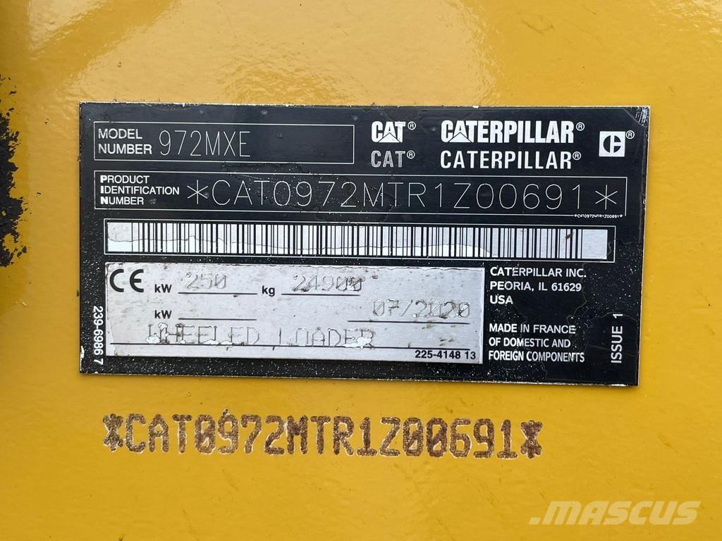 CAT 972MXE Wielladers