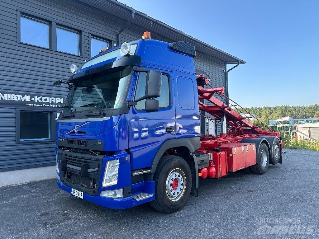 Volvo FM 500 6x2 Containertrucks met kabelsysteem