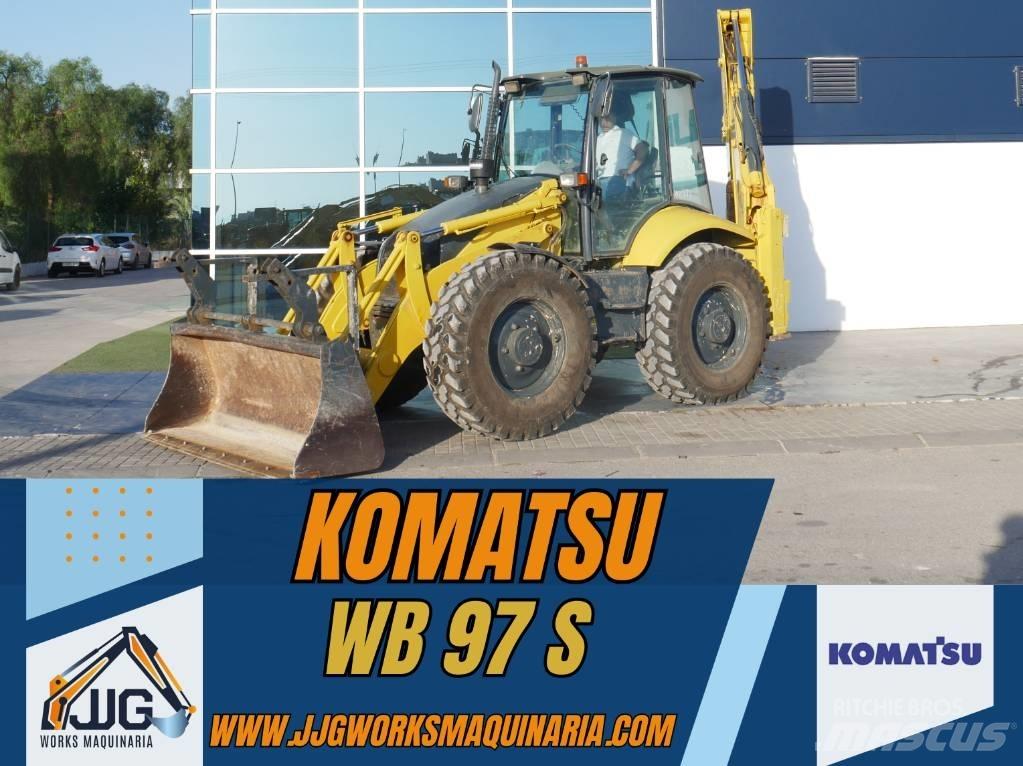 Komatsu WB 97 S-2 Graaf-laadcombinaties