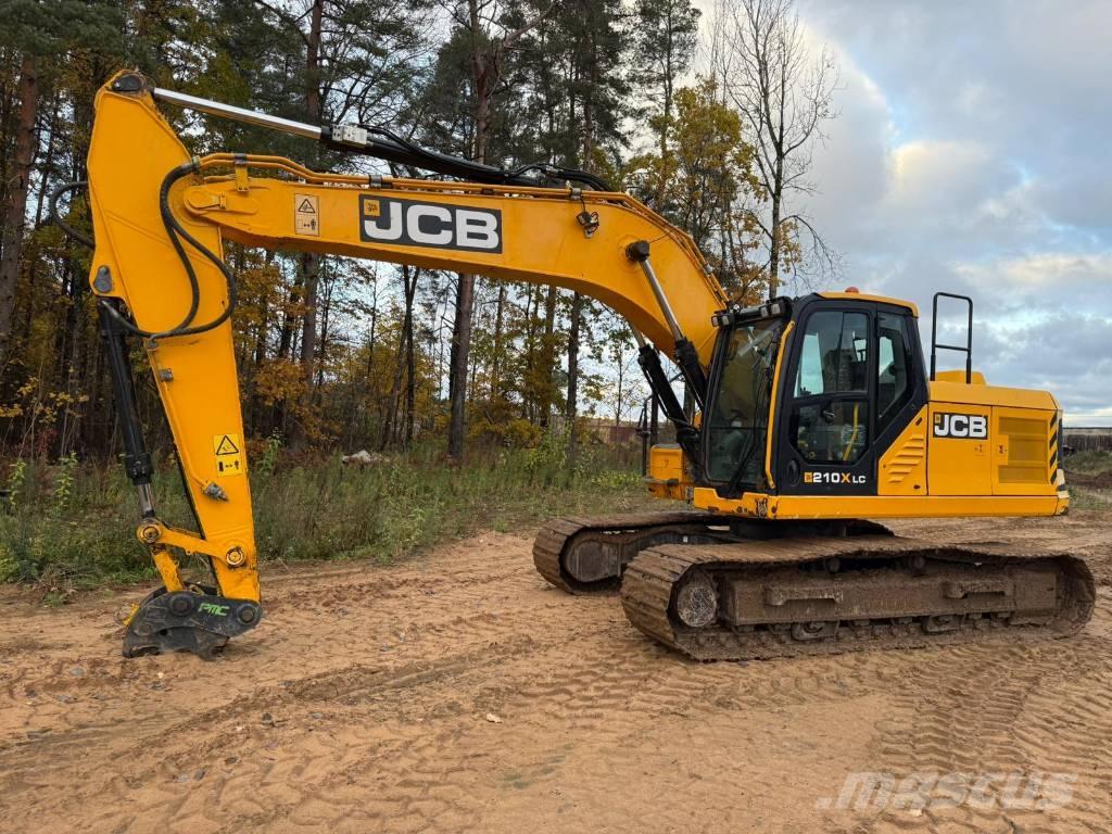JCB 210 Rupsgraafmachines