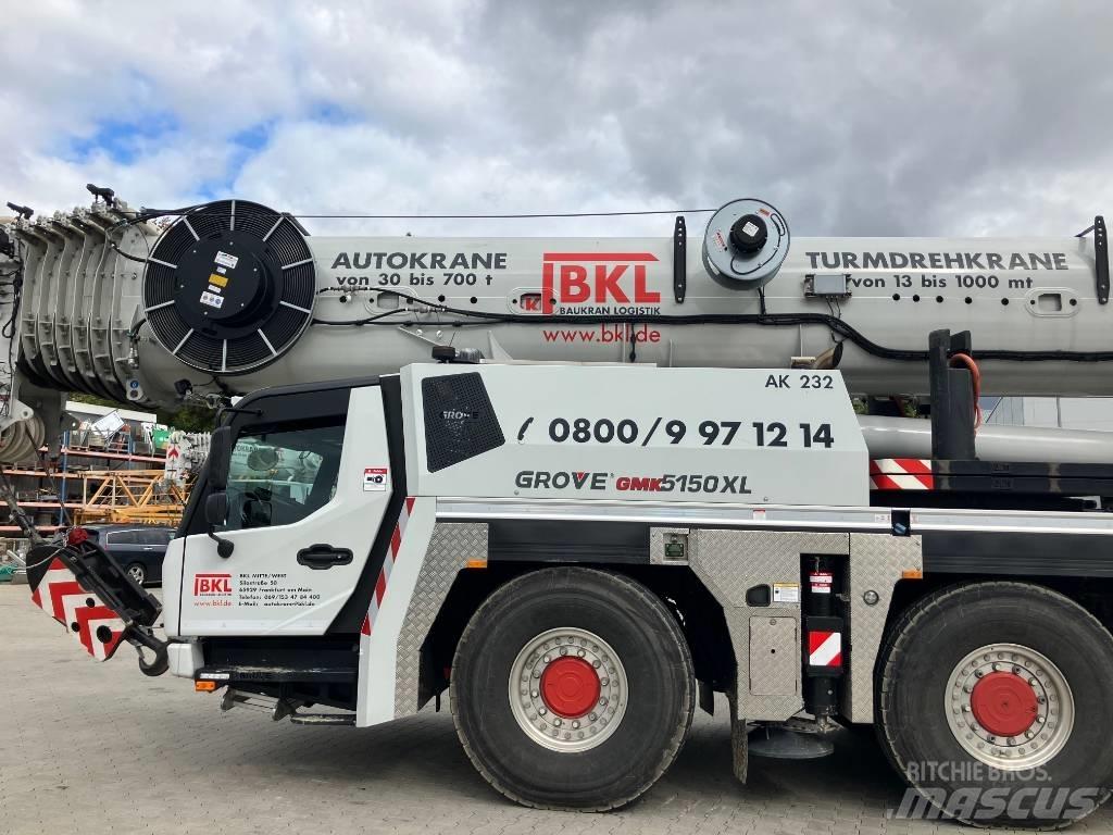 Grove GMK 5150 XL Ruw terrein kranen