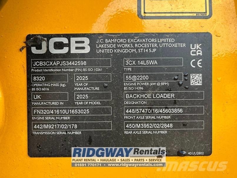 JCB 3 CX Graaf-laadcombinaties