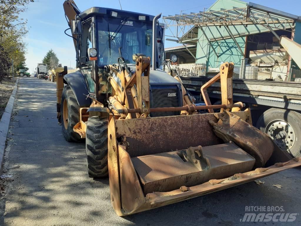 CASE 580 SUPER R Graaf-laadcombinaties