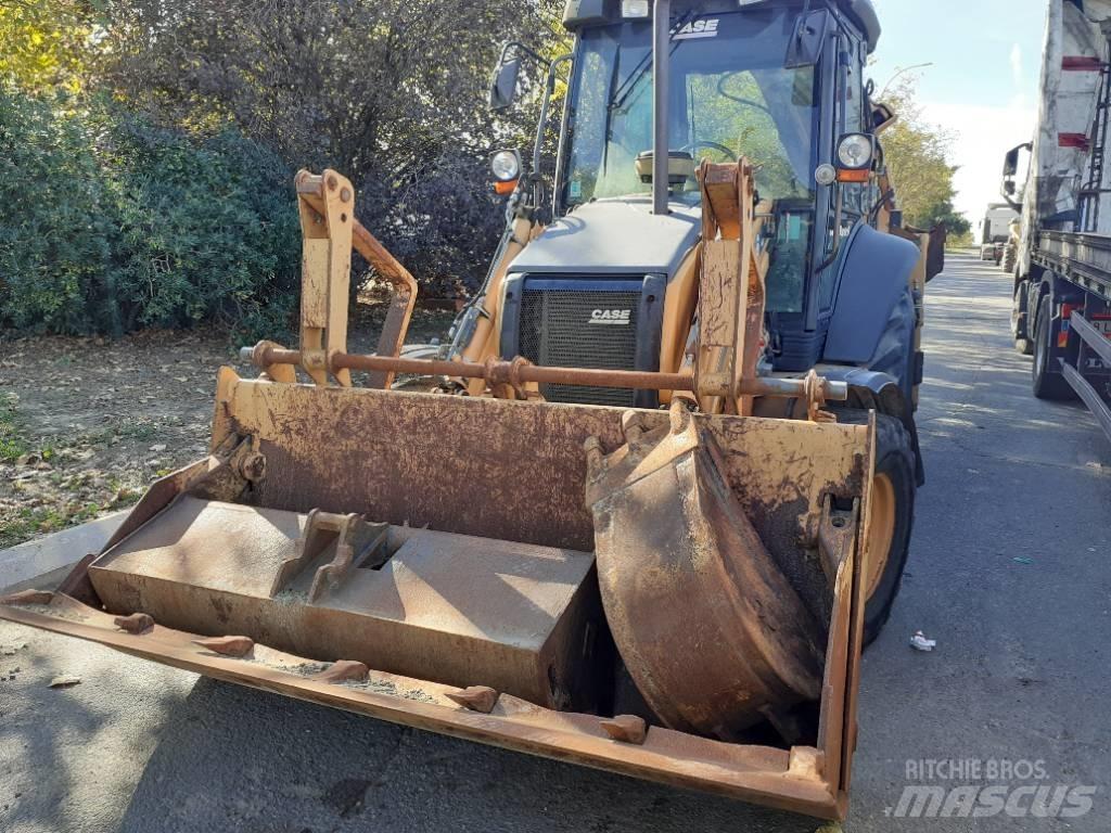 CASE 580 SUPER R Graaf-laadcombinaties