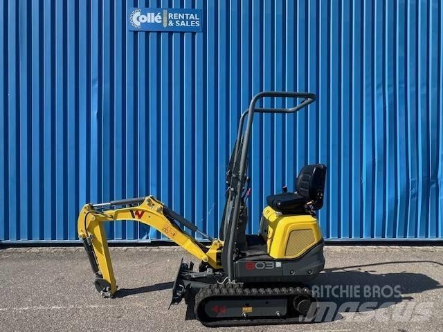 Wacker Neuson 803 Minigraafmachines < 7t
