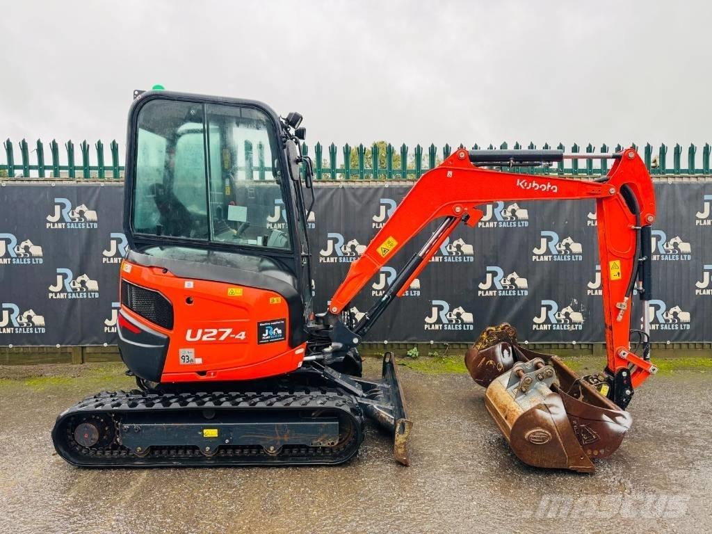 Kubota U 27-4 Minigraafmachines < 7t