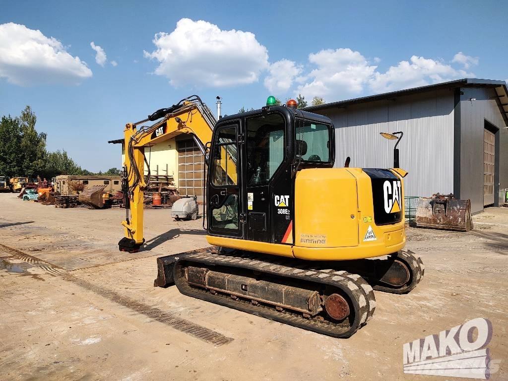 CAT 308 E 2 CR Midigraafmachines 7t - 12t