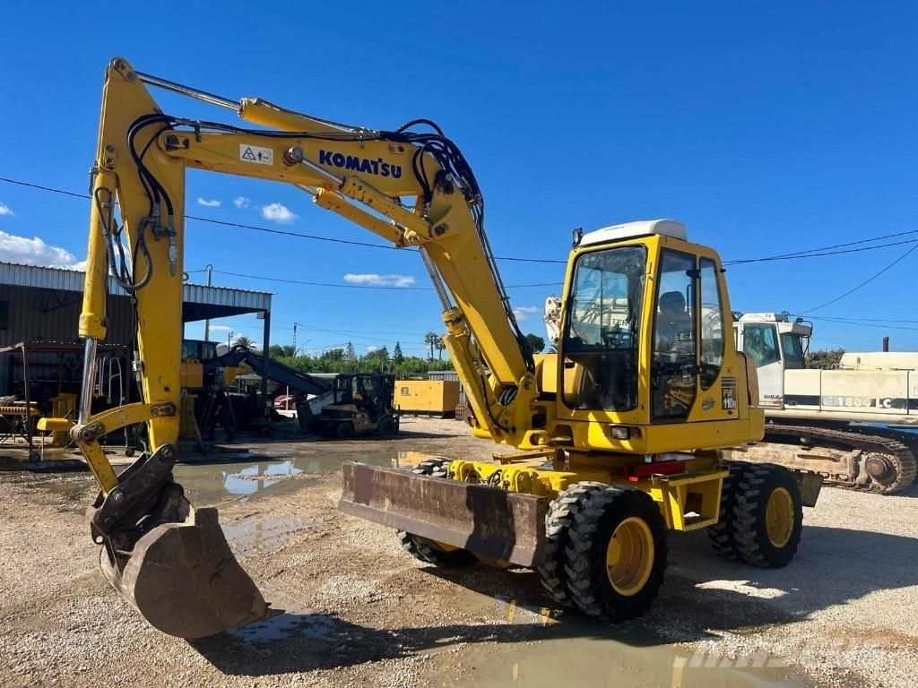 Komatsu PW 110 Wielgraafmachines