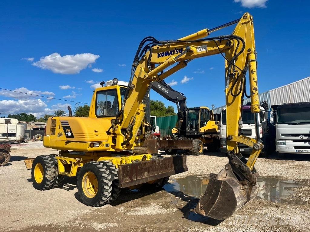 Komatsu PW 110 Wielgraafmachines