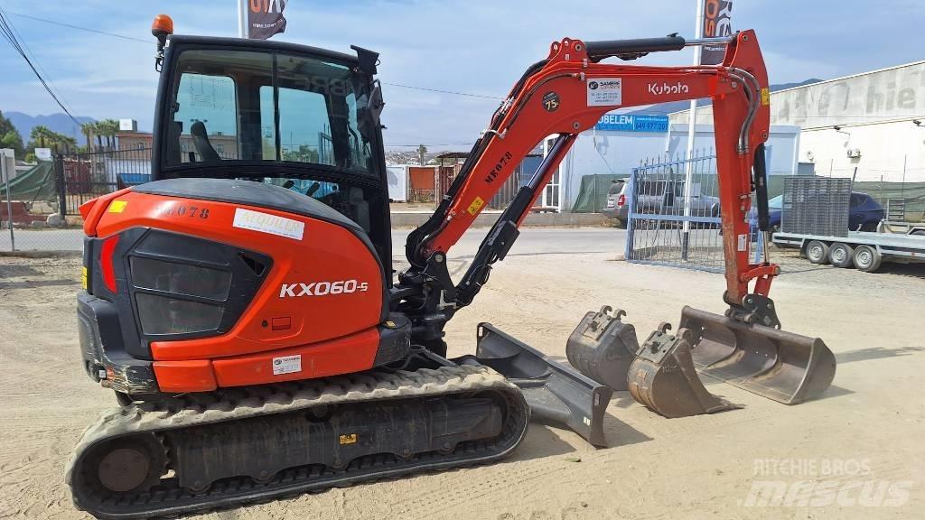 Kubota KX 060-5 Minigraafmachines < 7t