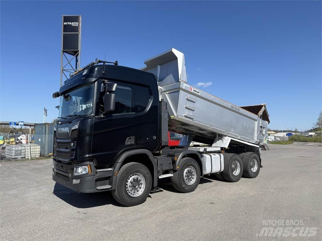 Scania R580 8X4 Kipper