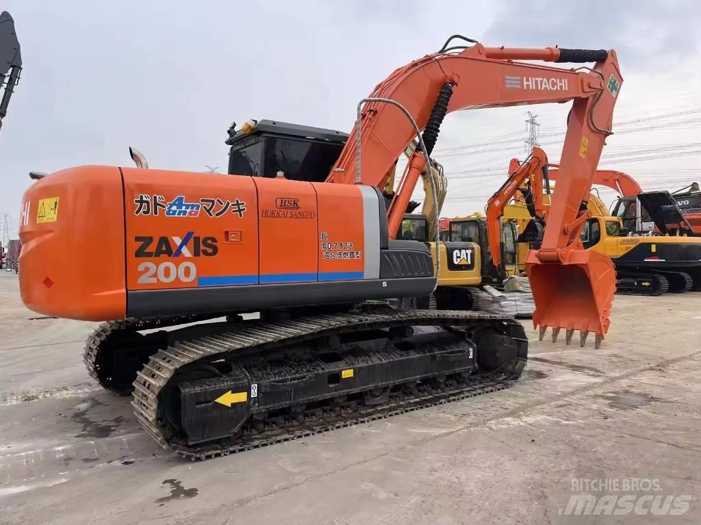 Hitachi ZX 200 Rupsgraafmachines
