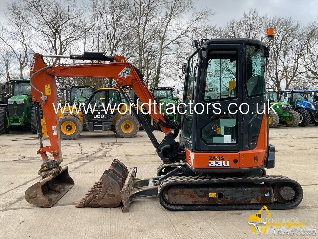 Hitachi ZX 33 U Minigraafmachines < 7t